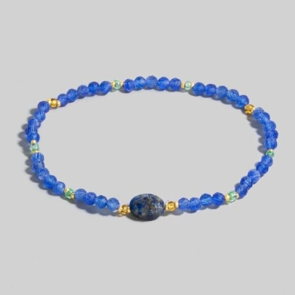 MADISON BLUE SEMI PRECIOUS STONE BRACELET - Picture 1 of 2